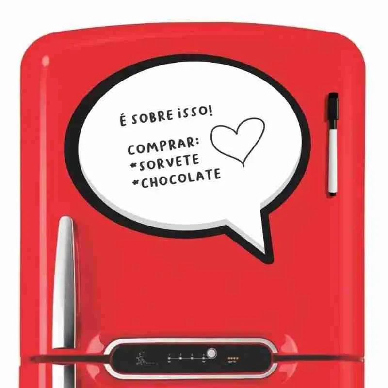 Ímã Balão De Diálogo Anotações Com Caneta - Imagem 2