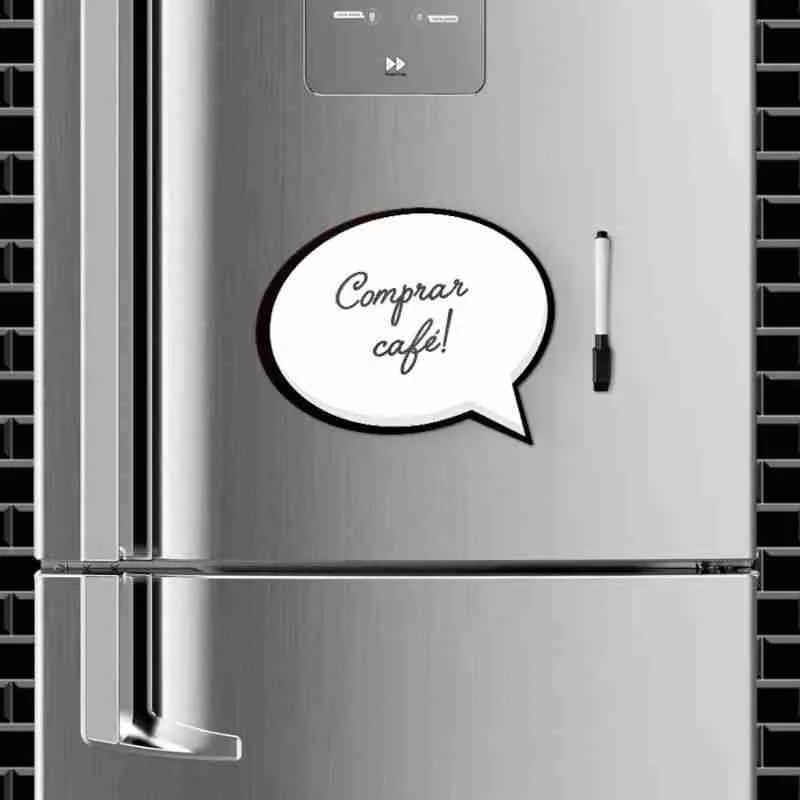 Ímã Balão De Diálogo Anotações Com Caneta - Imagem 3