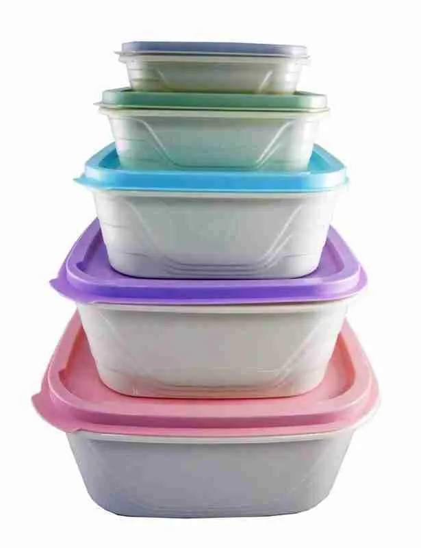 Conjunto 5 Potes Quadrados Empilháveis para Alimentos - Imagem 7