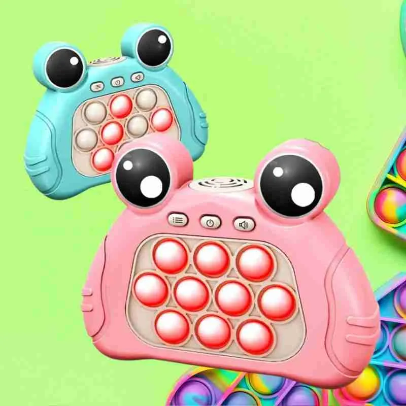 Pop It Eletronico Fidget Brinquedo De Apertar Anti Stress Bichinhos Sapinho