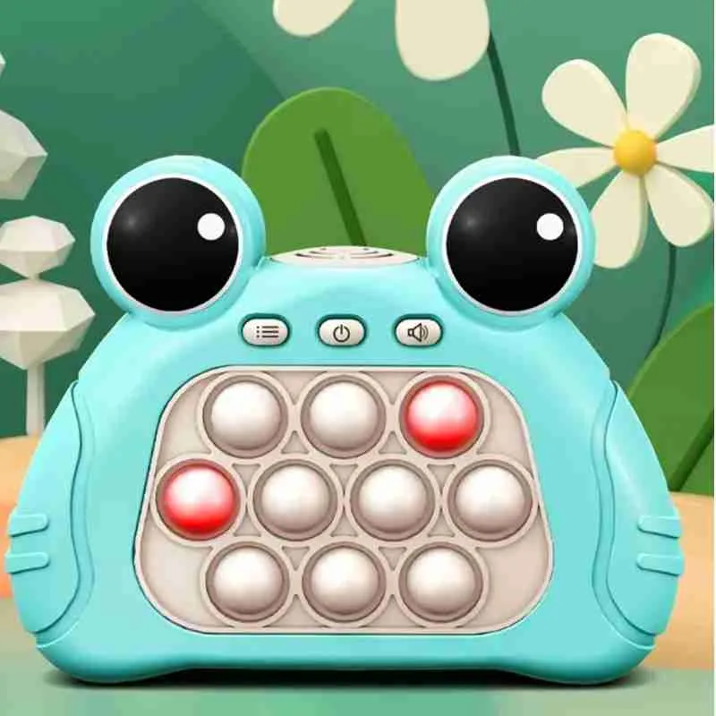 Pop It Eletronico Fidget Brinquedo De Apertar Anti Stress Bichinhos Sapinho - Imagem 3