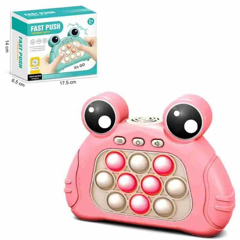 Pop It Eletronico Fidget Brinquedo De Apertar Anti Stress Bichinhos Sapinho - Imagem 5