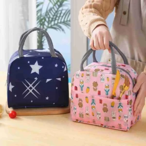 Bolsa Térmica Lancheira Escolar Marmita Com Alça Estampas Sortidas