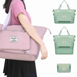 Bolsa Impermeável Expansível Dobrável Multifuncional Espaçosa