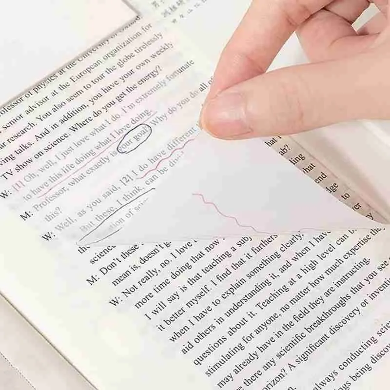 Bloco Adesivo Transparente Para Anotações - Imagem 3