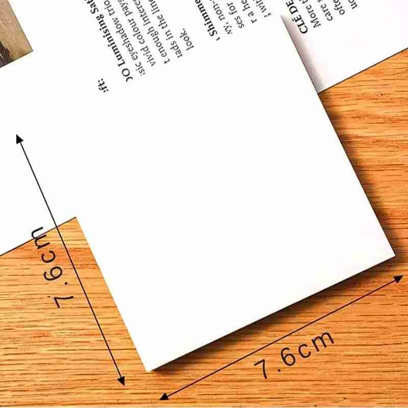 Bloco Adesivo Transparente Para Anotações - Imagem 6