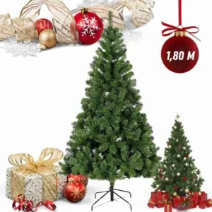 Árvore De Natal Pinheiro Verde 1,8 M