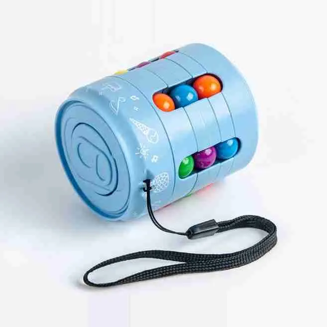 Puzzle Fidget Toy Cubo Infinito Giratório Latinha Anti Stress - Imagem 5