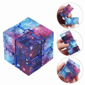 Infinity Cube Espacial – Cubo Infinito Colorido Fidget Anti Stress