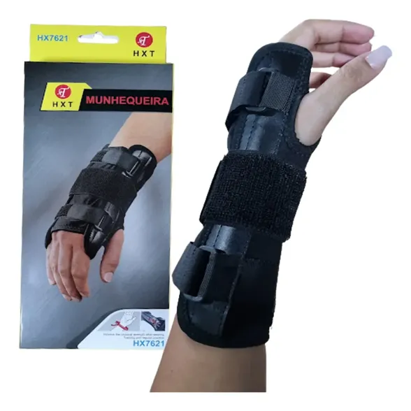 Munhequeira Ortopédica com Tala para Mãos Direita e Esquerda - Imagem 2