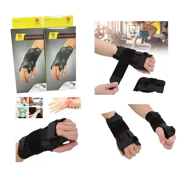 Munhequeira Ortopédica com Tala para Mãos Direita e Esquerda - Imagem 6