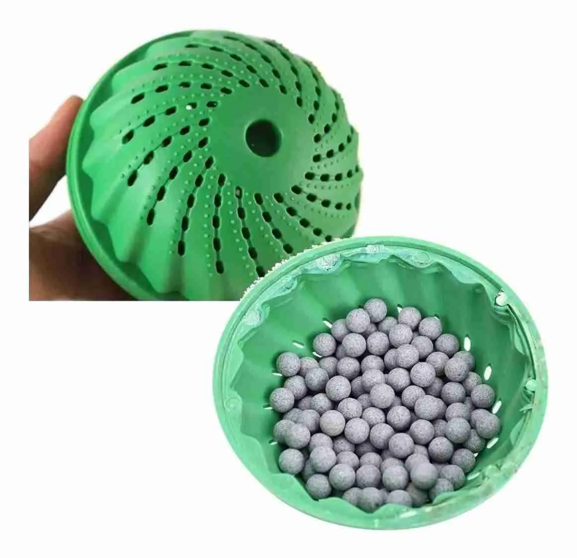 Bola Mágica Lava Roupas Elimina Fiapos e Pelos Filtro - Imagem 4