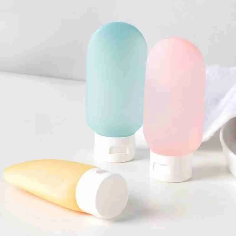 Kit Viagem Frasco Shampoo Creme Sabonete 60ml – 03 Peças - Imagem 2