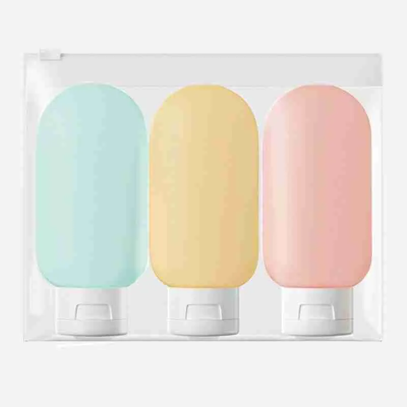 Kit Viagem Frasco Shampoo Creme Sabonete 60ml – 03 Peças - Imagem 7