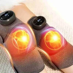 Joelheira Massageadora Com Aquecimento Para Alivio de Dores