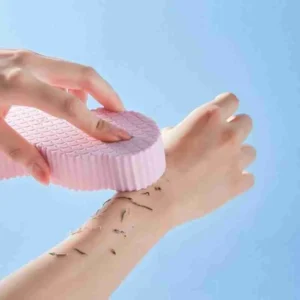 Esponja De Banho 3D Esfoliante Macia Para Remoção De Pele Morta
