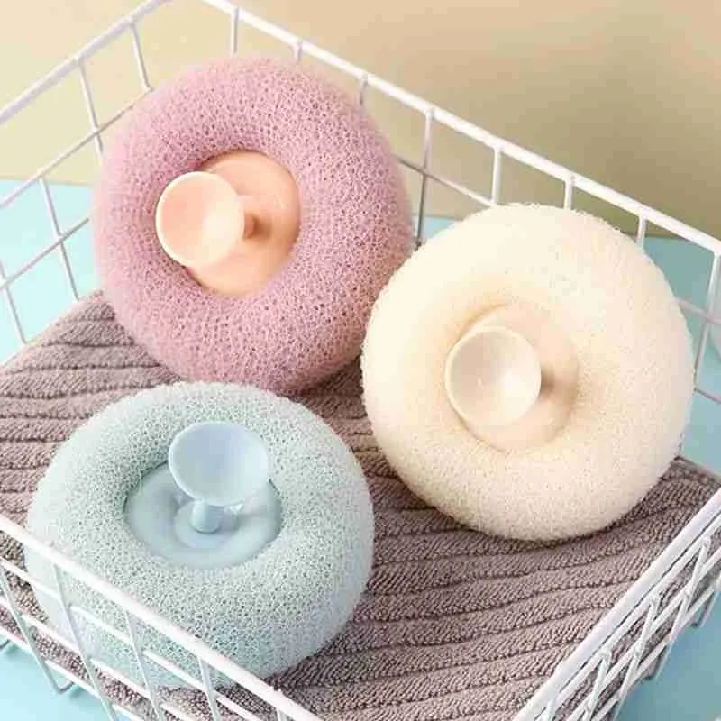 Esponja De Banho 3D Com Ventosa - Imagem 3