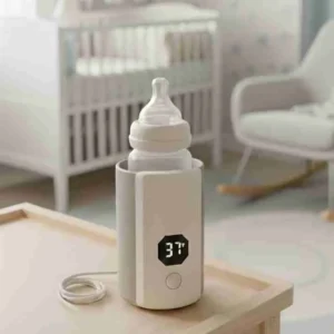Aquecedor de Mamadeira Portátil Recarregável com Display Digital