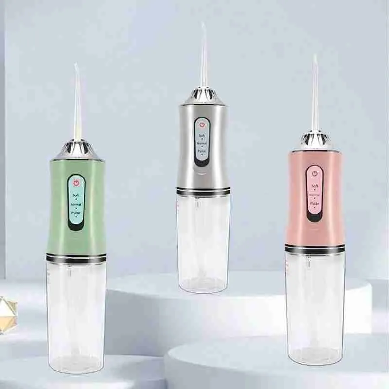 Aparelho Higiene Dental Bucal Jato D`Água Irrigador Portátil - Imagem 2