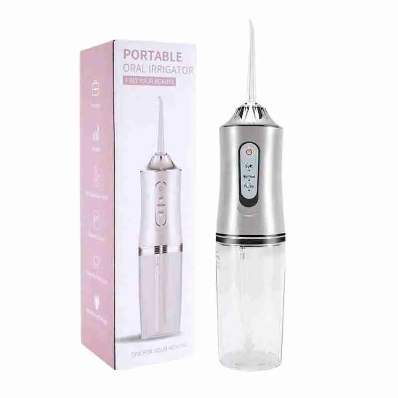 Aparelho Higiene Dental Bucal Jato D`Água Irrigador Portátil - Imagem 4