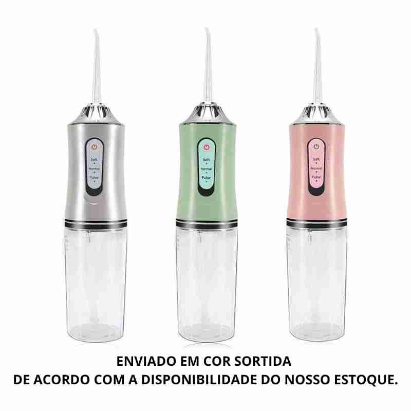 Aparelho Higiene Dental Bucal Jato D`Água Irrigador Portátil - Imagem 8