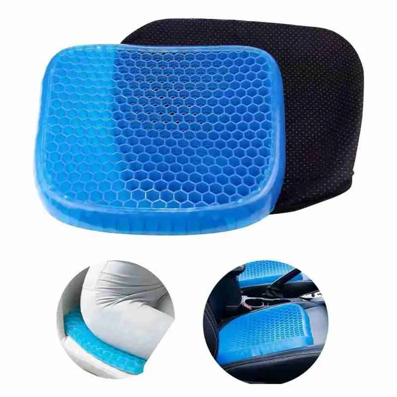 Almofada Em Gel Ortopédica Para Assento - Imagem 5