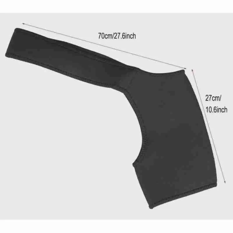 Ombreira Ortopédica Suporte Ombro Clavícula Neoprene - Imagem 6