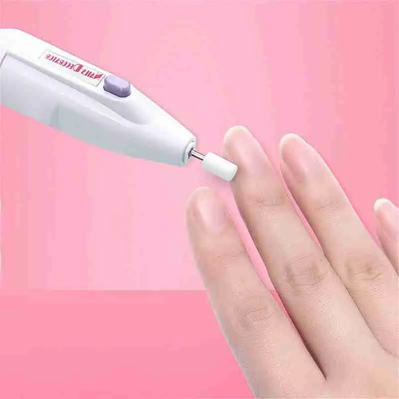 Lixa Elétrica Unhas Aparelho Lixador De Unha e Tira Cutícula