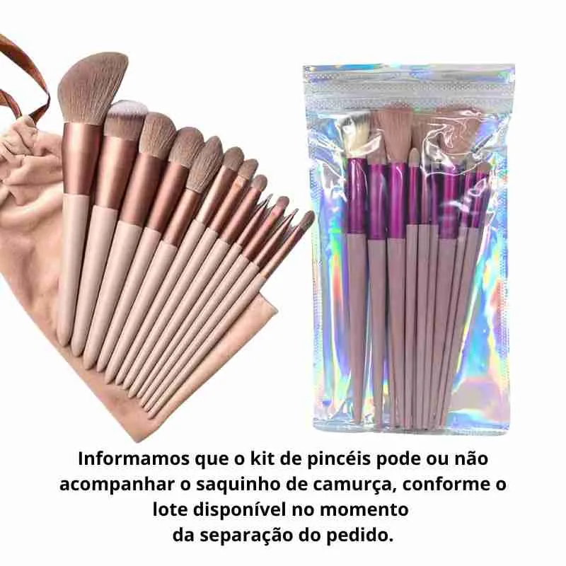 Kit Pincel de Maquiagem – 13 Peças - Imagem 9