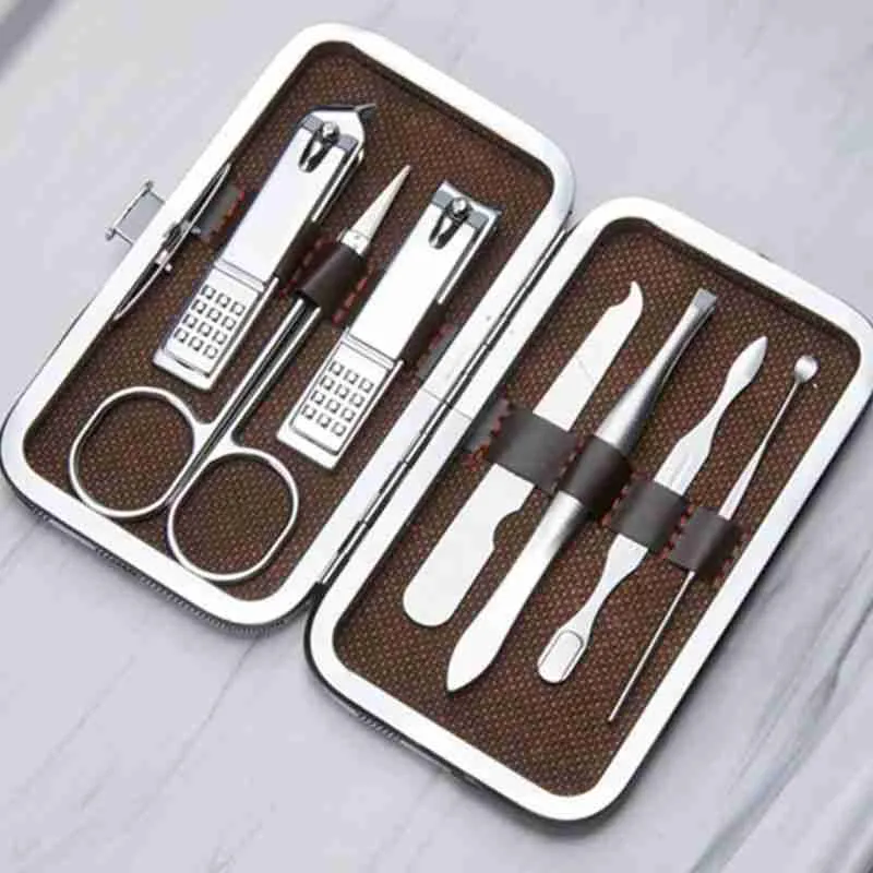 Kit De Unhas Em Aço Inoxidável – 7 Peças - Imagem 2