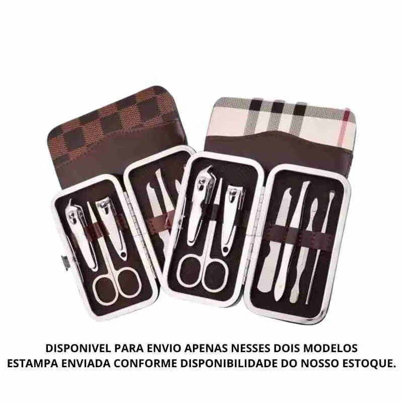 Kit De Unhas Em Aço Inoxidável – 7 Peças - Imagem 8