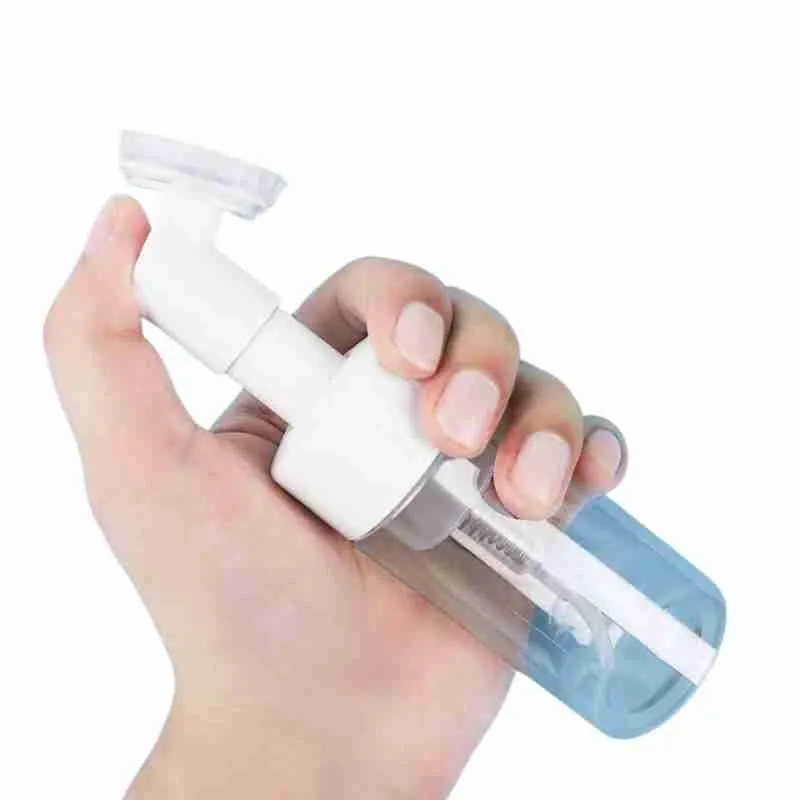 Frasco Pump Espumador Com Escova De Silicone 100ML - Imagem 7