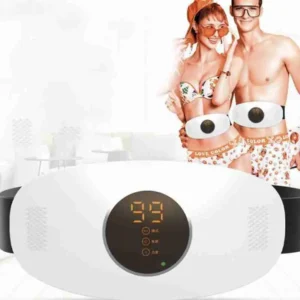 Cinto De Emagrecimento Elétrico Vibração Abdominal Massagem