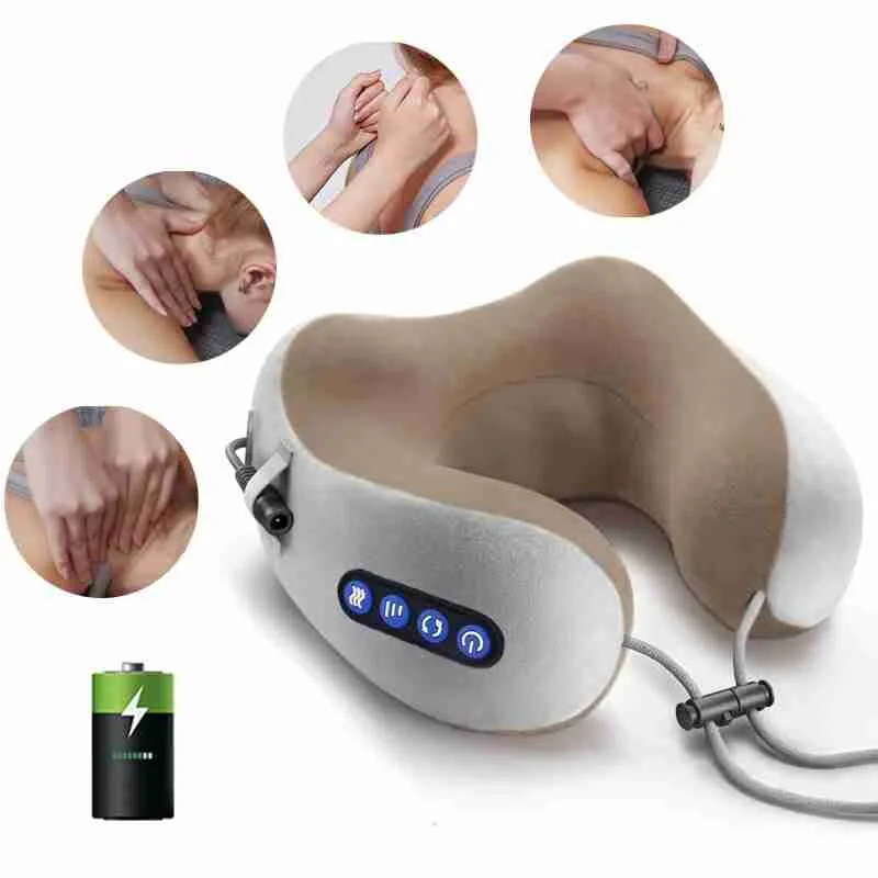 Almofada Massageador de Pescoço Cervical Relax Comfort Bivolt - Imagem 3