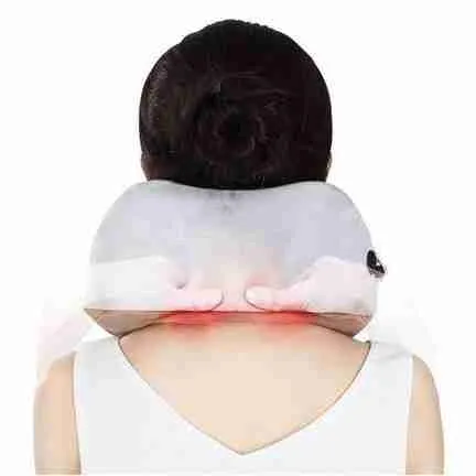 Almofada Massageador de Pescoço Cervical Relax Comfort Bivolt - Imagem 4