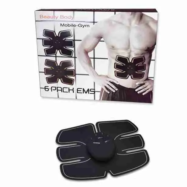 Tonificador de Abdômen EMS Estimulador Muscular Abdominal Elétrico - Imagem 2