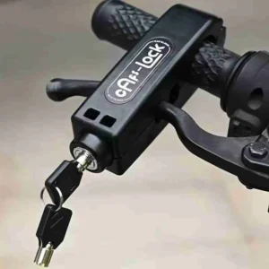 Trava Antifurto Para Moto Manete Caps Lock Universal