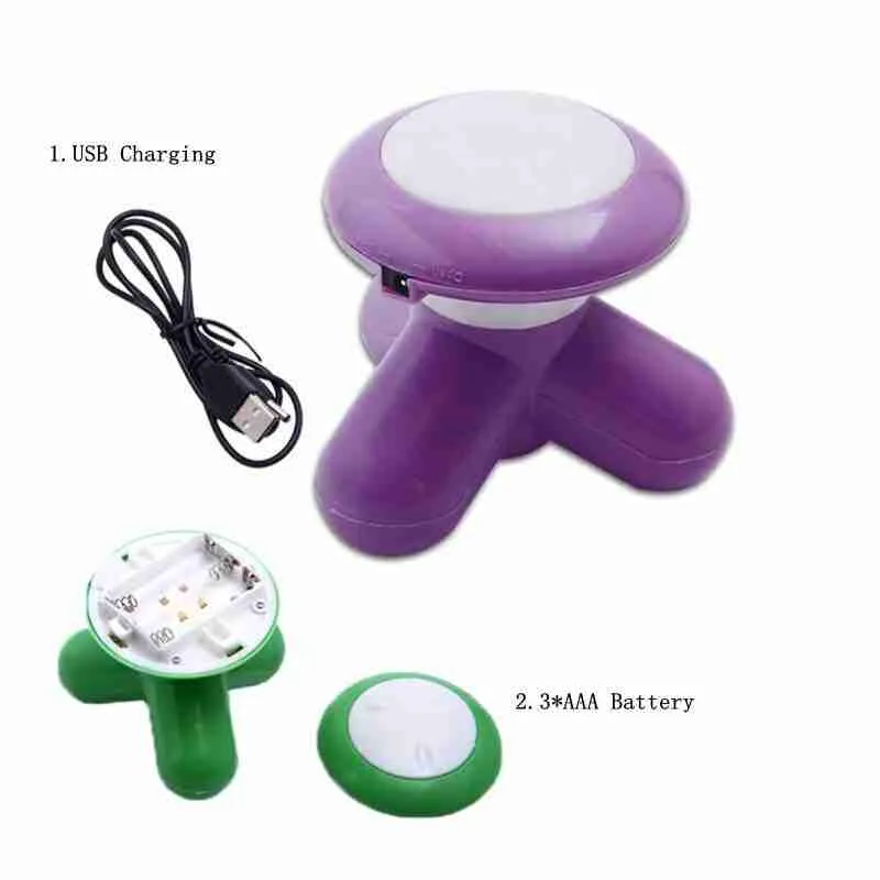 Mini Massageador Corporal Portátil De Taiji - Imagem 3