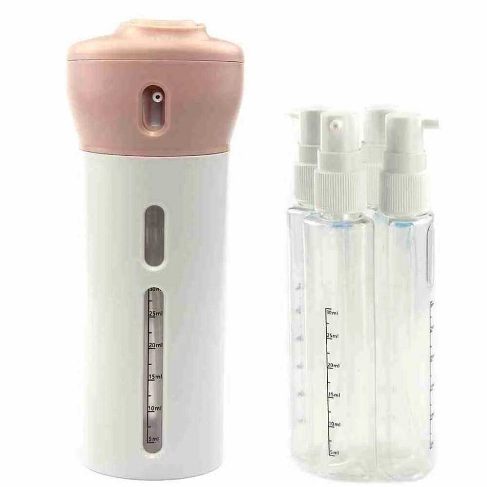 Dispenser Portátil De Viagem 4 em 1 Para Shampoo Creme Sabonete - Imagem 2