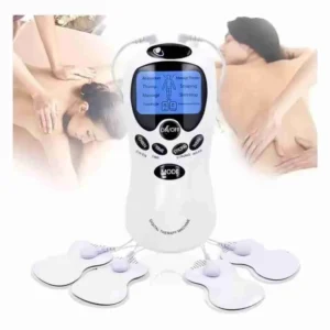 Aparelho Massagem Choque 4 Eletrodos Therapy Machine Massageador Muscular Tens e Fes