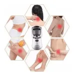 Aparelho Massagem Choque 4 Eletrodos Therapy Machine Massageador Muscular Tens e Fes - Imagem 8