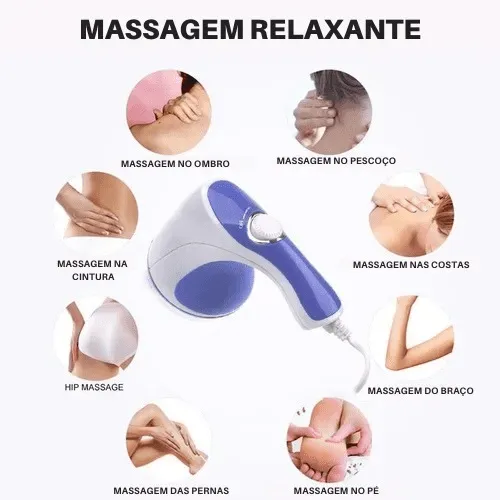 Aparelho Massageador Orbital 360º Drenagem Linfática Profissional - Imagem 2