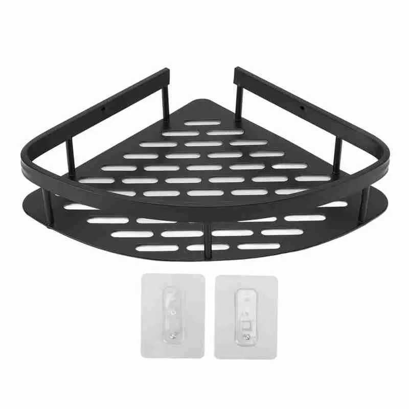 Suporte Prateleira De Canto Para Banheiro de Metal – Sem furo - Imagem 7