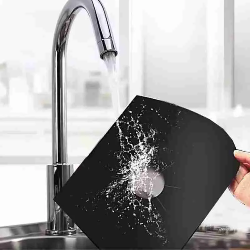 Protetor De Fogão Antiaderente Reutilizável – Kit 04 Peças - Imagem 6