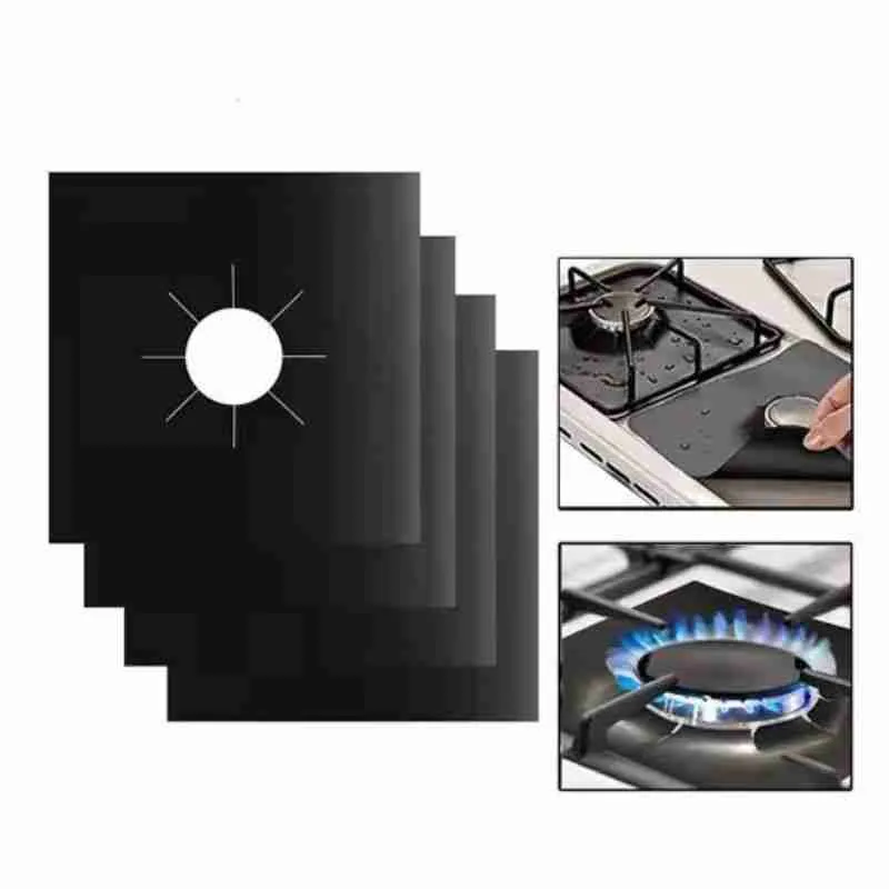 Protetor De Fogão Antiaderente Reutilizável – Kit 04 Peças - Imagem 8