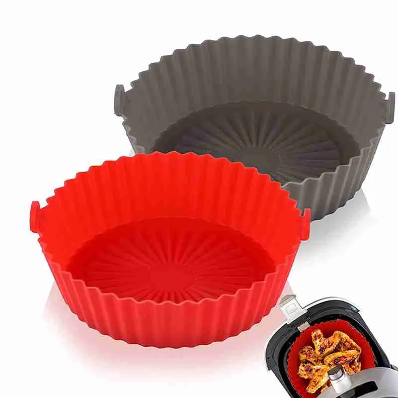 Forma Para Air Fryer De Silicone Antiaderente – Sem Sujeira - Imagem 2