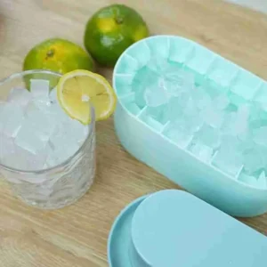 Forma De Gelo Em Silicone Flexível Desenforma Fácil