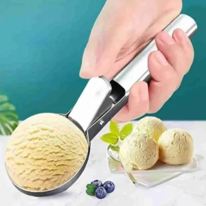 Colher De Sorvete Com Ejetor Inox