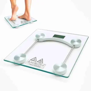 Balança Corporal Digital de Vidro Temperado até 180 Kg