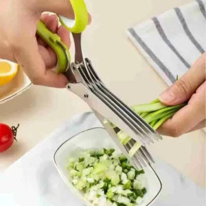 Tesoura 5 Lâminas Para Uso Culinario